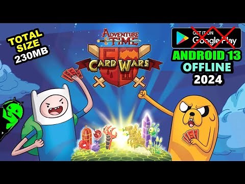 (D0wnl04d) Finally Playable!! CARD WARS: Adventure Time Android Gameplay in 2024