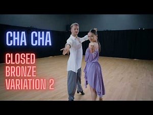 Cha Cha Basic Syllabus Closed Bronze Variation 2 by Andrii Voloshko and Kateryna Kyrylenko