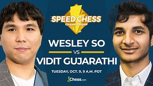 2018 Speed Chess Championship: So vs Vidit