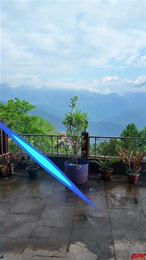 I Opened My Hotel Window in Pelling & Saw THIS! Breathtaking View of Kangchenjunga #shorts