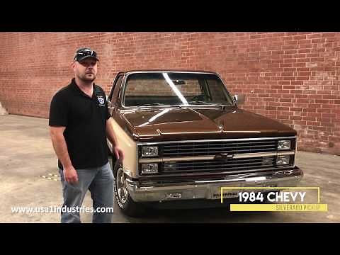 USA1 INDUSTRIES 1984 SQUARE BODY CHEVY SILVERADO TRUCK PARTS RUNDOWN!