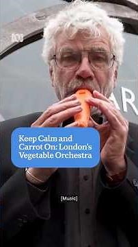 UK orchestra plays songs with veggies | The World | ABC NEWS