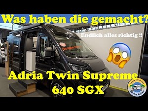 The NEW Adria Twin Supreme 640 SGX