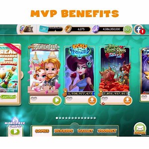 myVEGAS Mobile just launched a myVIP program! The higher your myVIP status, the bigger the bonuses. Earn MORE chips when playing and purchasing by taking advantage of myVIP benefits. Redeem these FREE chips for mobile and check out your status. http://mlife.io/kwgJLm | MGM Rewards