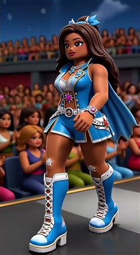 Winning Runway Walk 🏆 #roblox #spotifyclone #mm2 #koreanmusic #kpopmusic #leserrafim