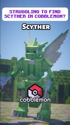 This Cobblemon Trick Finds SCYTHER FAST 😱 #cobblemon #pokemon #minecraft #pixelmon