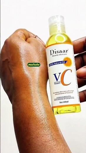 GLOW IN A DROP – DISAAR BEAUTY VITAMIN C 100% NATURAL OIL