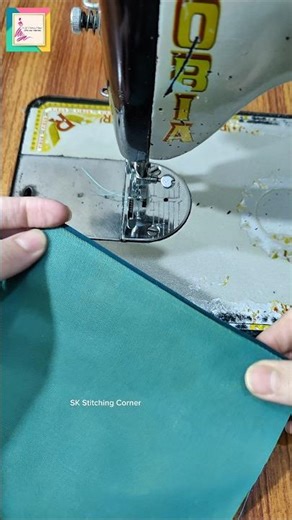 Neat piping corners made easy ✂️#sewing #sewingtips #piping #sewinghacks #sewingtutorial