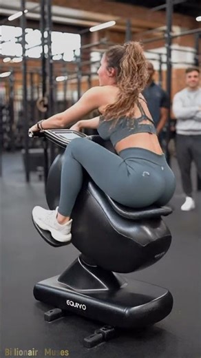 Gym Fails. Monaco Ladies 🇲🇨 vs. Gym Horse Riding Machine 🐎 😱