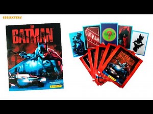 THE BATMAN - OPENING STICKERS PACKS AND STICKER ALBUM REVEAL