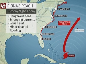 Hurricane Fiona: What's The FL Forecast After Puerto Rico Pummeled?