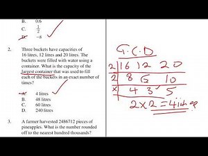 KNEC KJSEA SAMPLE PAPER MATHS