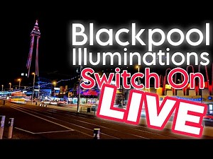 Blackpool Illuminations Switch On 2023 LIVE ON THE PROM