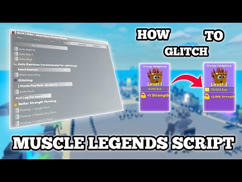 [OP🔥] Muscle Legends Script | GenX | No key | Pastebin | How to Glitch pet |