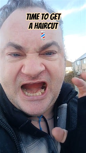 Hair cut Time in Nottingham! 💈🐦 #Shorts #HairStyles #GodzillaMusic