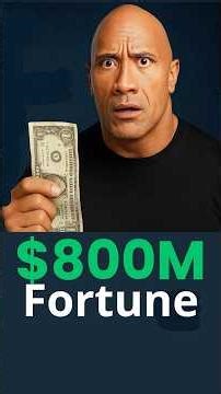 How DWAYNE JOHNSON Built His $800 Million Fortune 💸 (hollywood Changed Everything)