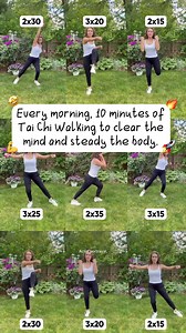Think you don’t have time to take care of your body after 40? This one fits into your life. Tai Chi Walking is beginner-friendly and doesn’t rush you. A simple daily practice that supports: 🌿 gentle strength ⚖️ balance you can trust 🧘‍♀️ relaxed movement | Ava Fitness