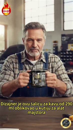 🔥【Kupite 1, dobijte 1 gratis】☕Šalica s vrhunskim setom alata za mehaničare