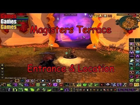 Magisters Terrace Entrance & Location World of Warcraft The Burning Crusade