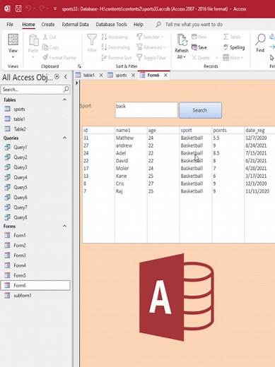Efficiently Search Records in Microsoft Access Using VBA