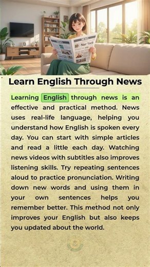 The Smart Way to Learn English | English Reading and Listening Practice #learnenglish