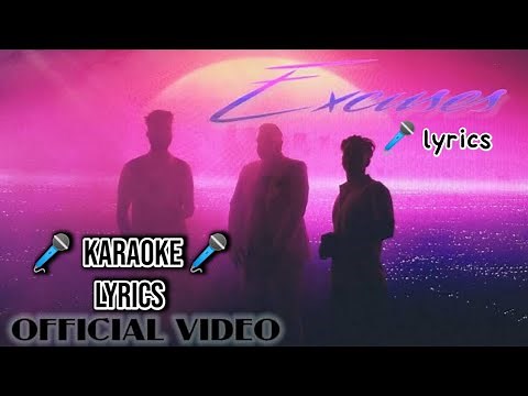 Excuses || (Karaoke With Lyrics Video) || Ap Dhillon || excuses Song Karaoke with lyrics Video