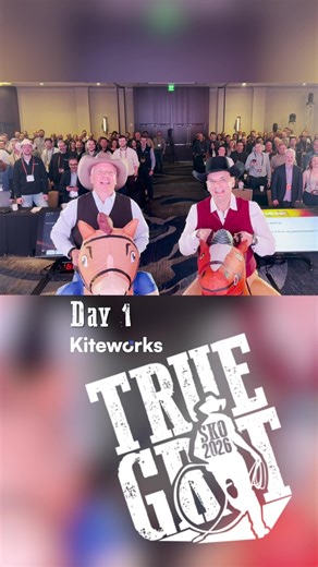 Check out some highlights from Day 1 of Kiteworks 2026 SKO! 🐎 #TrueGrit | Kiteworks