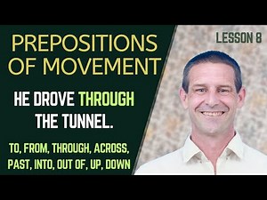 Prepositions of Movement – Up, Down, Across, Through & More! | Learn English Easily