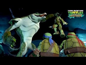 Turtles VS Leatherhead - TMNT Legends