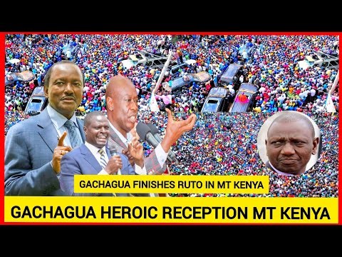 Unbelievable! Wantam! Ruto must go chants! Gachagua blocks Ruto out of Mt kenya completely today