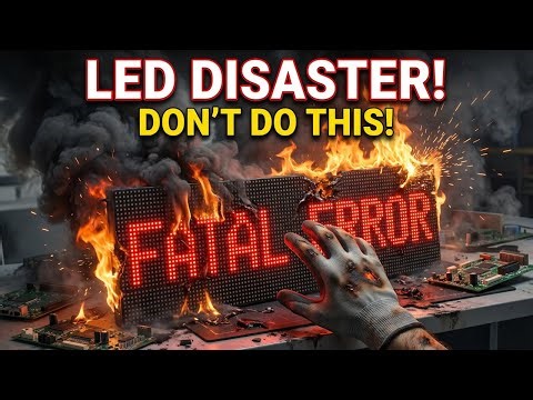 LED Dot matrix Display Disasters Don't Make This ONE Fatal Error