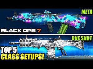 BLACK OPS 7: NEW TOP 5 FASTEST TTK META LOADOUTS AFTER UPDATE! 🏆 (BO7 Best Class Setups)