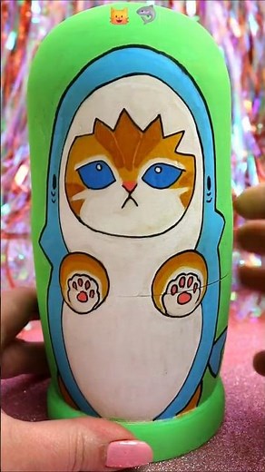 ASMR UNBOXING Mofusand Nesting Dolls Review ❤️#shorts #asmr #mofusand #cat #trending #kawaii #fyp