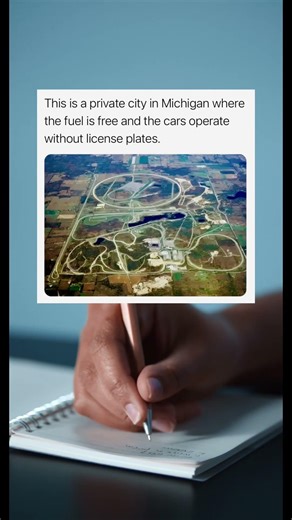 A City Without License Plates #Michigan #HiddenPlaces