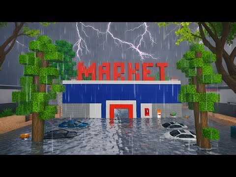 SCHOOL PARTY CRAFT – INSANE HEAVY FLOODED MARKET DESTROYED! WHAT I SAW WAS SHOCKING!