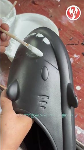 Shoes | Paint the finished shoes