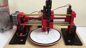 129K views · 1.3K reactions | This polar CNC plotter can draw any...