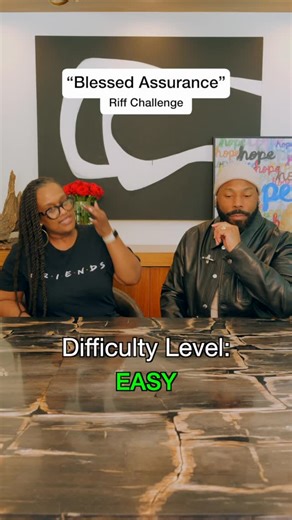 28K views · 2.6K reactions | One of my favorite hymns with one of my favorite people @amberb_sings. #vocals #blessedassurance #riffchallenge | Anthony Evans | Facebook