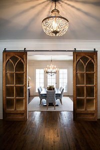 Rustic Arched Double Glass Door: Vintage Farmhouse Entry or Pantry - Etsy Australia