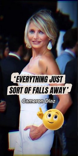 Cameron Diaz ~ ‘EVERYTHING JUST SORT OF FALLS AWAY’ #peakAt40 #elitemindset #relentlessAfter40