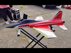 E-FLITE HABU 32 ARF - KINGTECH K30 TURBINE CONVERSION - ANDY AT RAF TIBENHAM FLY-IN - 2021