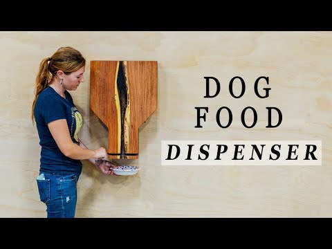 DIY Dog Food Dispenser for Cleaner Feeding
