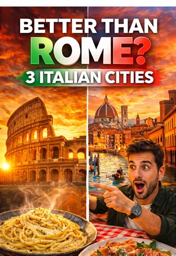 Better Than Rome? Check out These Three Italian Cities. #italy #italytravel #italytraveltips #travelitaly #italianfood Italy travel tips Italy travel guide Italy hidden gems Italy food guide Italian culture Rome travel tips Milan travel guide Things tourists should know about Italy