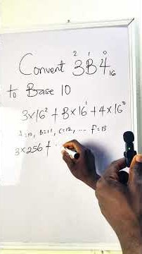 HEXADECIMAL NUMBER #subscribe