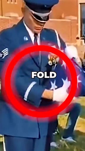 THE TRUTH ABOUT THE FLAG FOLDING CEREMONY #military #bootcamp #usarmy #marine #viral