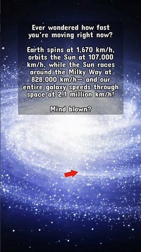 How Fast Are You Really Moving Through Space? Mind-Blowing Cosmic Speeds!