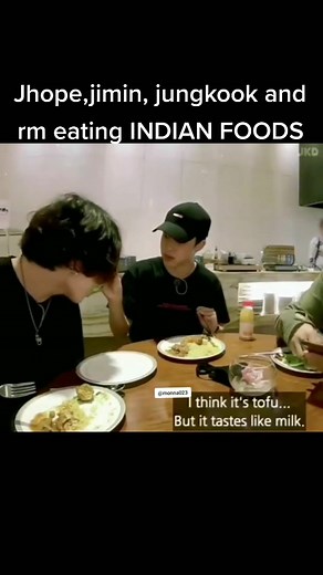 BTS Trying Indian Food | Jhope, Jimin, Jungkook, RM | BTS India Adventure