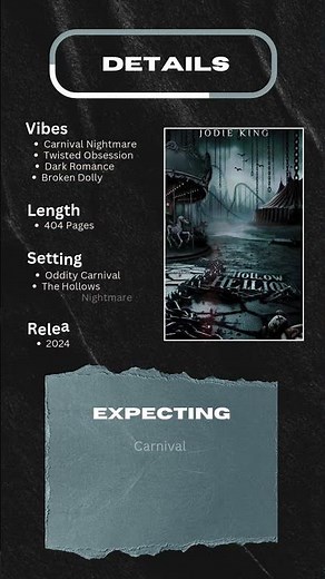 Currently Reading: Hollow Hellion by Jodie King 🎪🖤 | Dark Horror Romance