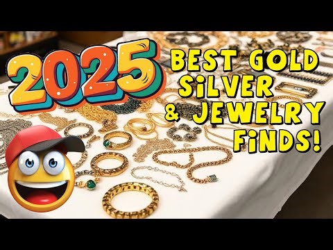 2025 Best GOLD, SILVER and JEWELLERY finds!! 💎💍📿