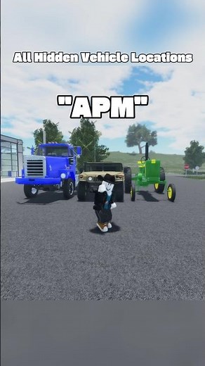 APM Hidden Car Locations #shorts